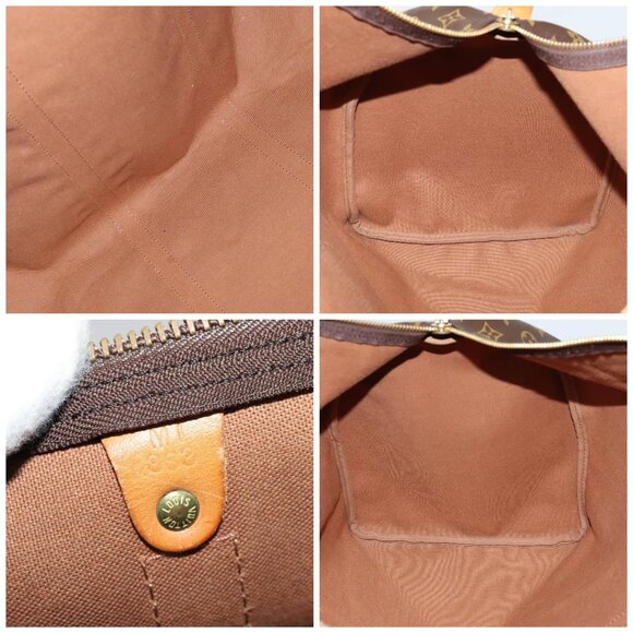 LOUIS VUITTON Monogram Keepall 60 Boston Bag M41422 LV Auth yk16857 - Picture 15 of 16